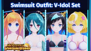 Neptunia Virtual Stars - Swimsuit Outfit: V-Idol Set DLC EU PC Steam Ключ