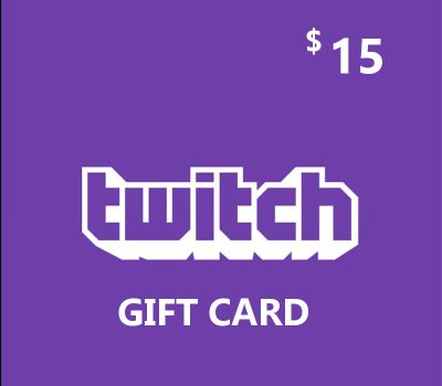 Twitch $15 Подарочная карта US