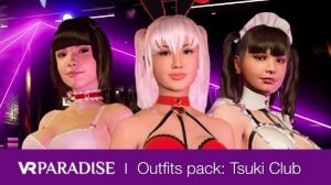VR Paradise - Outfits Pack - Tsuki Club DLC PC Steam Ключ