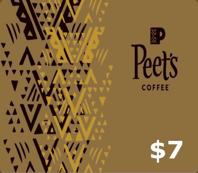 Peet's Coffee & Tea $7 Gift Card US