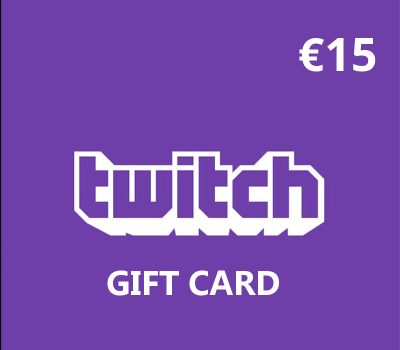 Twitch EUR 15 Подарочная карта IT