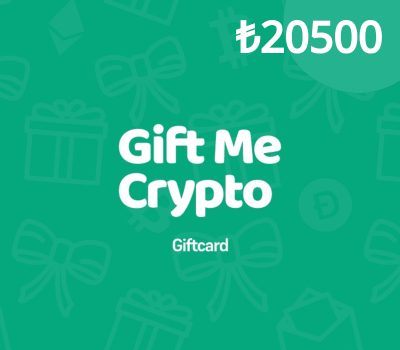 Gift Me Crypto TRY 20500 Подарочная карта