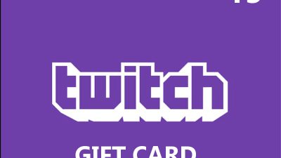 Twitch €15 Подарочная карта NL