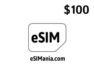 eSIMoney USD 100 eSIMania.com Подарочная карта