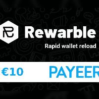 Rewarble Payeer €10 Подарочная карта