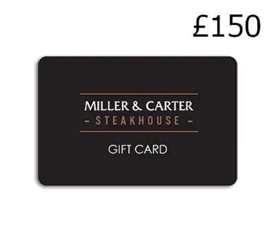 Miller and Carter GBP 150 Gift Card UK