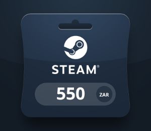Steam Wallet ZAR 550 Подарочная карта ZA