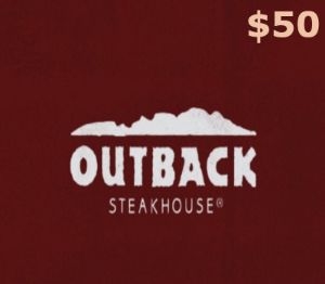 Outback Steakhouse $50 Подарочная карта US