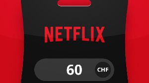 Netflix CHF 60 Подарочная карта CH