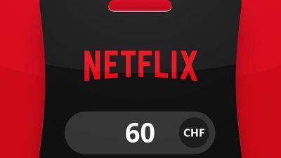 Netflix CHF 60 Подарочная карта CH