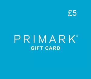 Primark £5 Подарочная карта UK