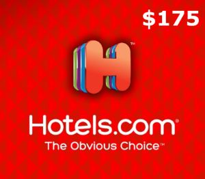 Hotels.com $175 Подарочная карта US
