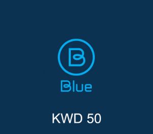 Blue Prepaid KWD 50 Подарочная карта KW