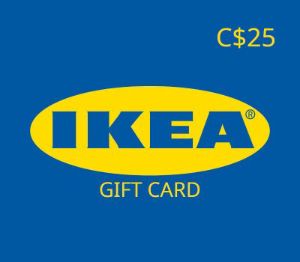 IKEA CAD 25 Подарочная карта CA