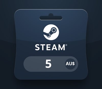 Steam Wallet AUD 5 Подарочная карта