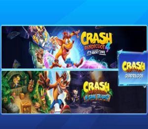 Crash Bandicoot Quadrilogy Набор PS4 Аккаунт