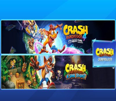 Crash Bandicoot Quadrilogy Набор PS4 Аккаунт