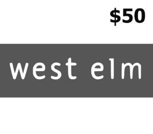west elm $50 Подарочная карта US