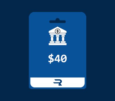 Rewarble Bank Transfer USD 40 Подарочная карта