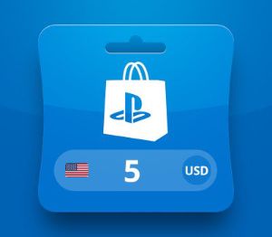 PlayStation Network USD 5 Подарочная карта US