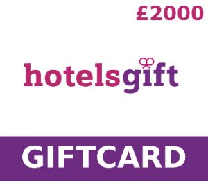 HotelsGift £2000 Подарочная карта UK