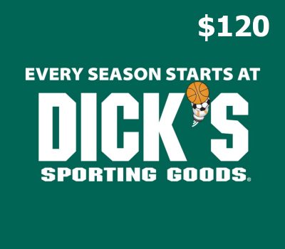 Dicks Sporting Goods USD 120 Gift Card US