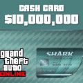 Grand Theft Auto Online - $10,000,000 Megalodon Shark Cash Card — Ключи активации