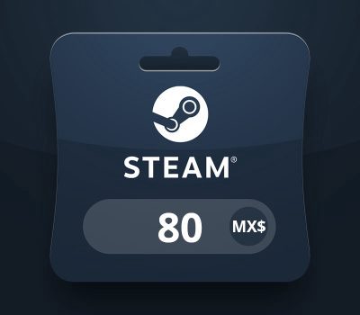 Steam Wallet MXN 80 Подарочная карта