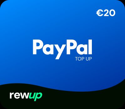 RewUp PayPal 20 EUR Подарочная карта