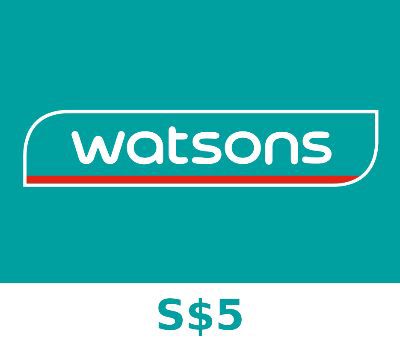 Watsons S$5 Подарочная карта SG