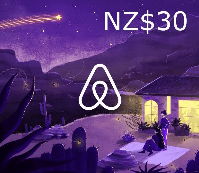 Airbnb NZ$30 Подарочная карта NZ