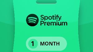 Spotify Premium 1-мес. подписка Карта PL