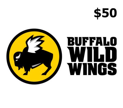 Buffalo Wild Wings $50 Подарочная карта US