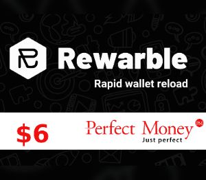 Rewarble Perfect Money $6 Подарочная карта