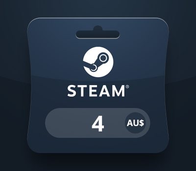 Steam Wallet AUD 4 Подарочная карта AU