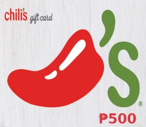 Chili's PHP 500 Подарочная карта PH