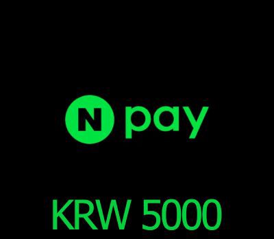 Naver Pay 10000 KRW Подарочная карта KR