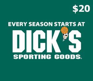 Dicks Sporting Goods $20 Подарочная карта US