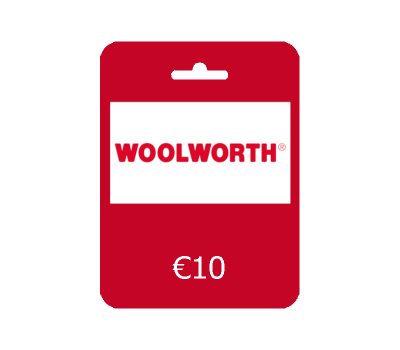 Woolworth EUR 10 Подарочная карта DE