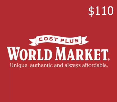Cost Plus World Market USD 110 Gift Card US