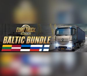 Euro Truck Simulator 2 Baltic Набор PC Steam Ключ