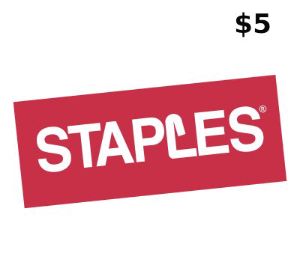 Staples USD 5 Gift Card US