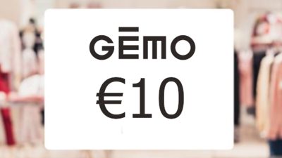 Gemo €10 Подарочная карта FR