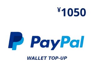 PayPal Wallet JPY 1050 Top Up