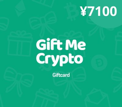 Gift Me Crypto CNY 7100 Подарочная карта