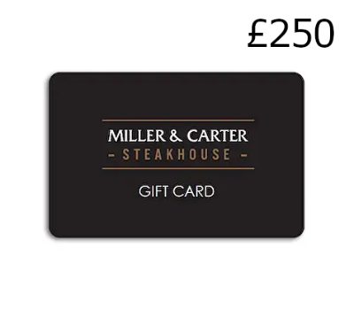Miller and Carter GBP 250 Gift Card UK