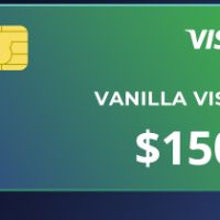 Vanilla VISA $150 US