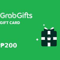 Grab ₱200 Подарочная карта PH