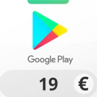 Google Play EUR 19 Подарочная карта DE
