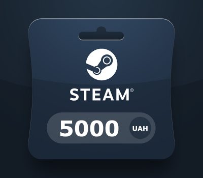 Steam Gift Card 5000 UAH UA Activation Code